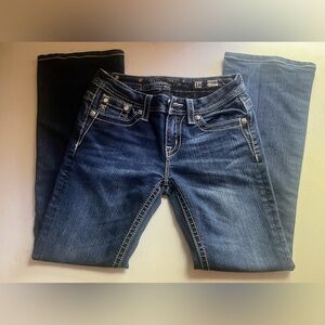 Girls Boot Cut Miss Me Jeans